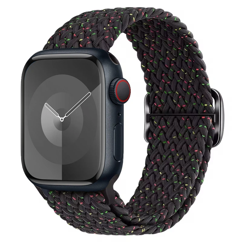 Braided Elastic Solo Loop Watch Band Bracelet