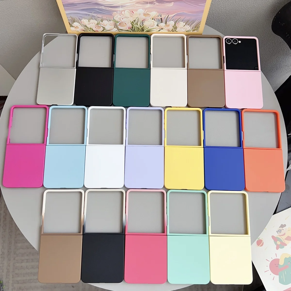 Frosted Gradient Candy Color Shockproof Matte Phone Case