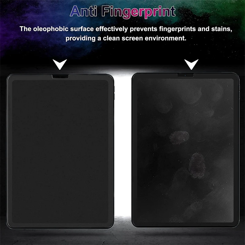 Matte Screen Protector for Tablets - Anti-Glare Glass Film Accessory