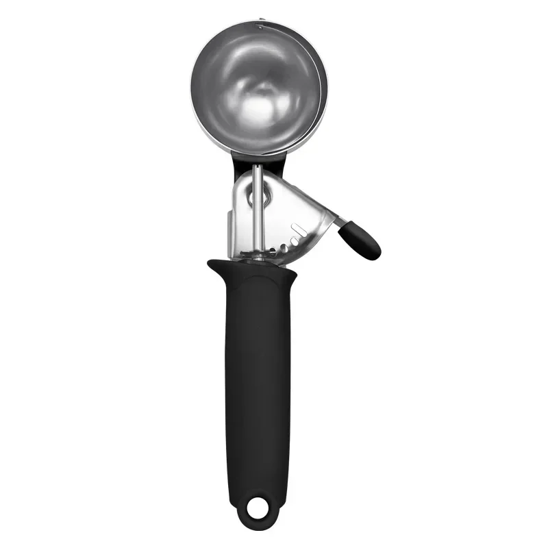 Ice Cream Scoop Stainless Steel Ice Cream Spoon Metal Icecream Cookie Scoop Melon Fruit Baller Ball Maker Kitchen Gadget
