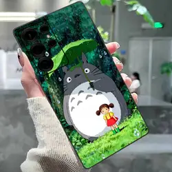 Adorable Cartoon Totoro Phone Case - Stylish Design Protective Cover - Samsung S21 (Z1)