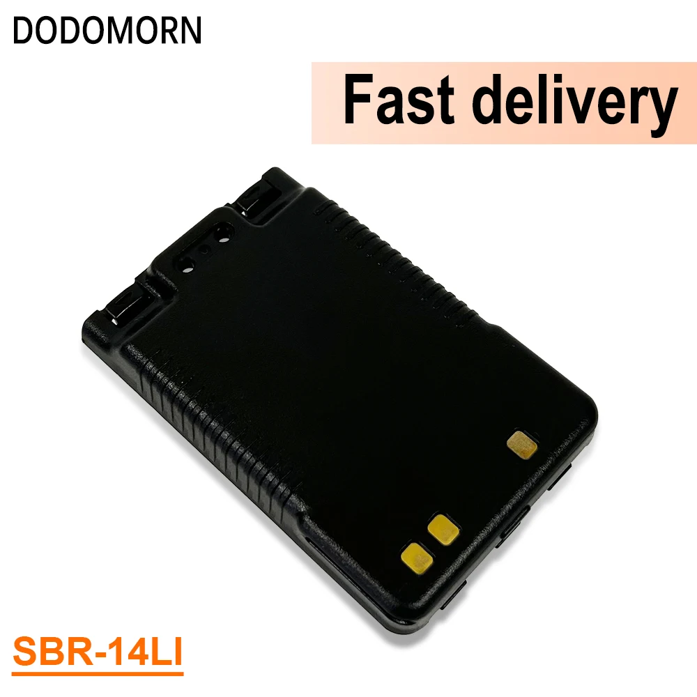 Dodomorn-nova Bateria para Yaesu Vx8dr Vx9gr Ft2dr Ft3dr Rádio 7.2v 7.4v 2200mah 3800mah Ft-2dr Sbr14li Sbr-15li de Alta Qualidade - Imagem 3
