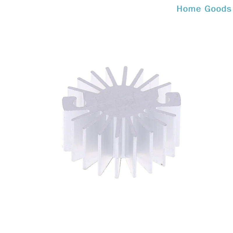 Prefered23mmX10mm LED 또는 단일 칩용 1W 방열판 라디에이터 방열판 알루미늄 가정용 램프 라디에이터 교체 가능