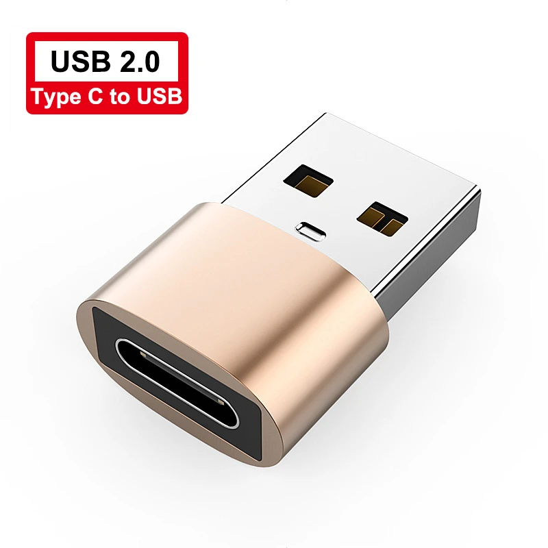 USB 3.0 إلى نوع C محول LED OTG إلى USB C USB-A إلى...
