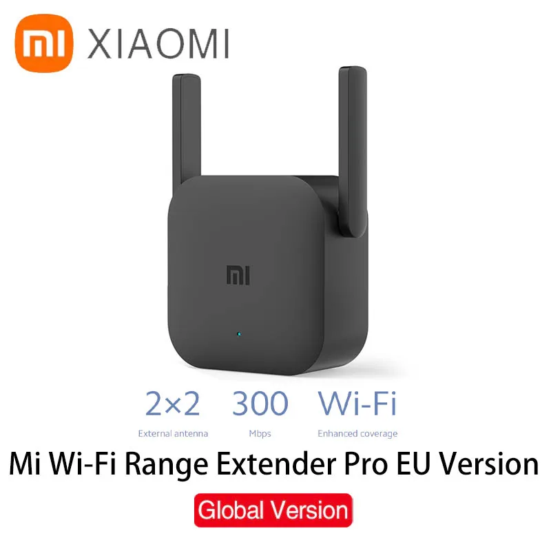 Originale Xiaomi Mi Wi-Fi Range Extender Pro 300Mbps Amplificatore Wi-Fi Ripetitore Wifi Signal Cover Extender Repeater 2.4G