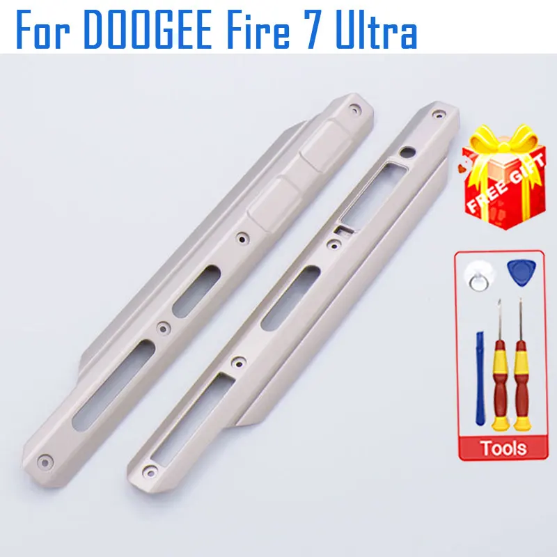 새로운 DOOGEE Fire 7 Fire 5 Pro Fire 5 Ultra Fire 5 좌우 쉘 중간 하우징 사이드 프레임 케이스 범퍼 (DOOGEE Fire 7 Ultra 용)