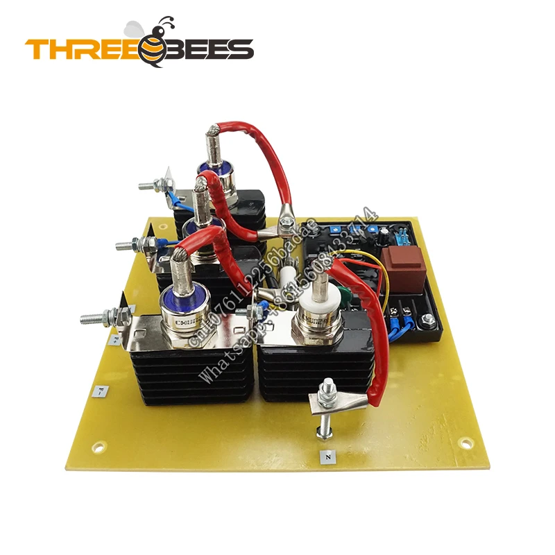 

SAVRH-100A Automatic voltage regulator for bush type 3 phase generator 100A diode AVR for bush type generator