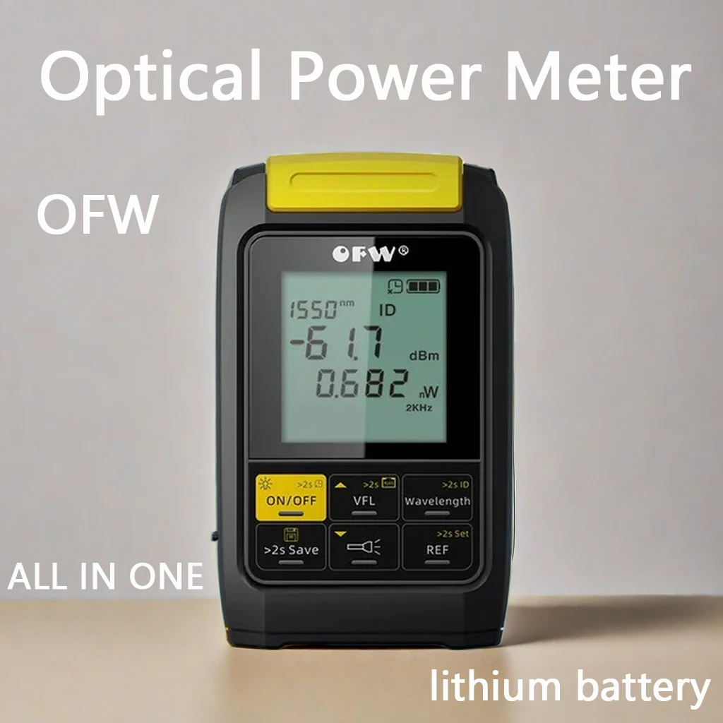 Mini 4 In 1 Misuratore Di Potenza Ottico Multifunzione Localizzatore Di Guasti Visivo Test Del Cavo Di Rete Tester In Fibra Ottica Opm 1Mw 20Mw 30Mw V