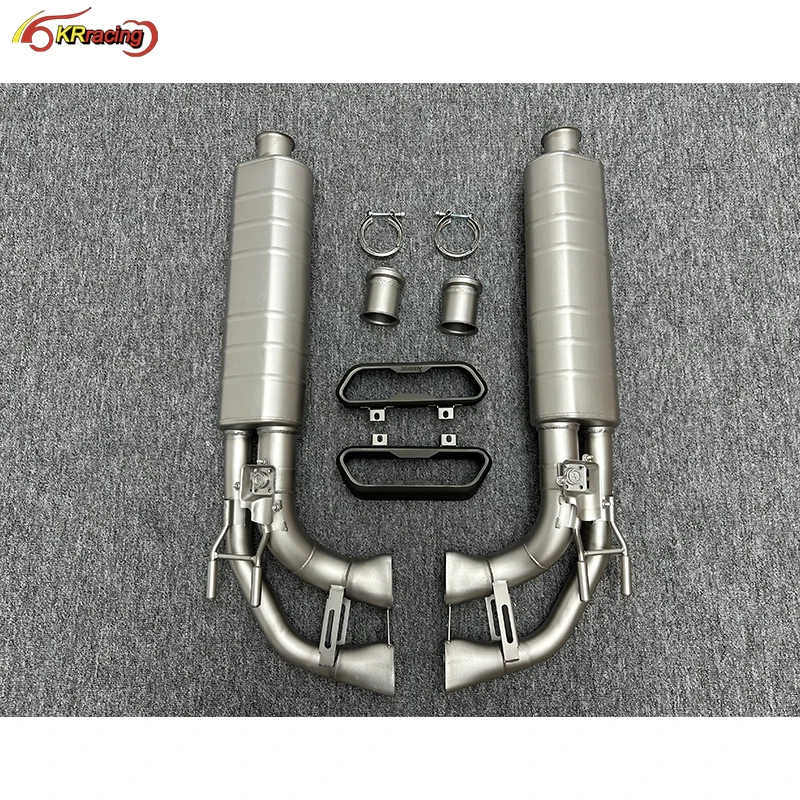 AK Style 304 Stainless Steel Exhaust With AK words For Mercedes Benz G-Class W464 G63 G500 AMG -