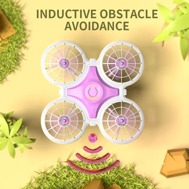 DWI Mini Drone Flash 3D Flip 2.4G 4CH Remote Control Helicopter Altitude Hold Rc Quadcopter Aircraft Kid Toys For Children 4
