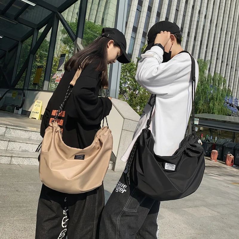 Single Shoulder Crossbody Bag Nylon Sports High Capacity Travel Cross Shoulder Backpack Men's And Women's Single Shoulder Bag