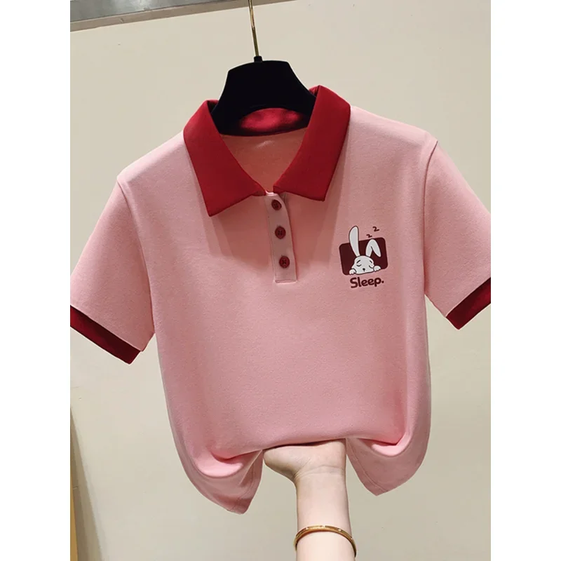 New golf wear ladies summer short sleeves women summer short sleeves slim and breathable