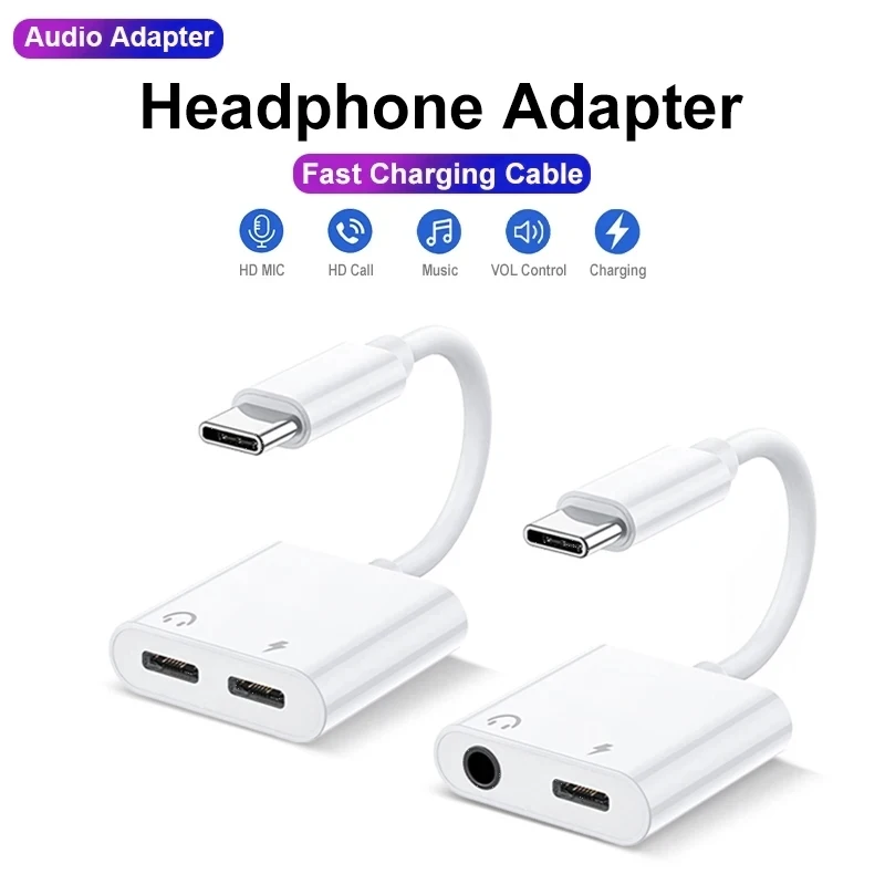 Type C To 3.5mm Headphone Jack OTG Adapter For iPhone 15 Pro Fast Charger For Samsung Xiaomi One Plus USB C Connector Aux Cable Best Sellers In Phones Accessories Type C To 3.5mm Headphone Jack OTG Adapter For iPhone 15 Pro Fast Charger For Samsung Xiaomi One Plus USB C Connector Aux Cable Best Sellers In Phones Accessories