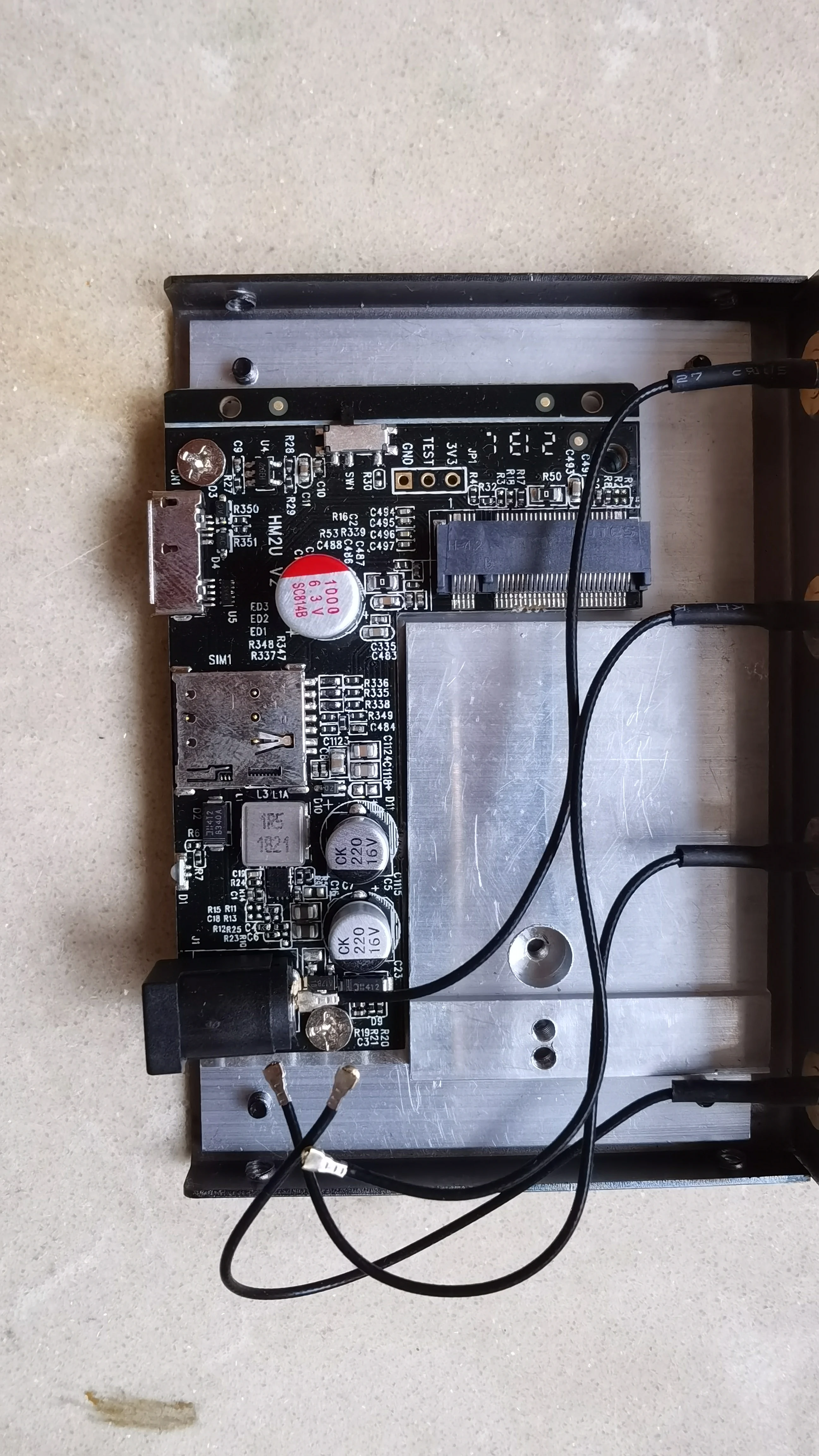 Dual-Q M2-USB3 Dev kit MH2US V2 design for Sierra wireless EM919x EM7690 Telit FN980 Thales MV31 usb3 dev kit