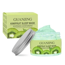 

120ml Kiwi Sleeping Gel Mask Acne Removing Pore Reduction Sleeping Mask Skin Brightening Hydrating Gel