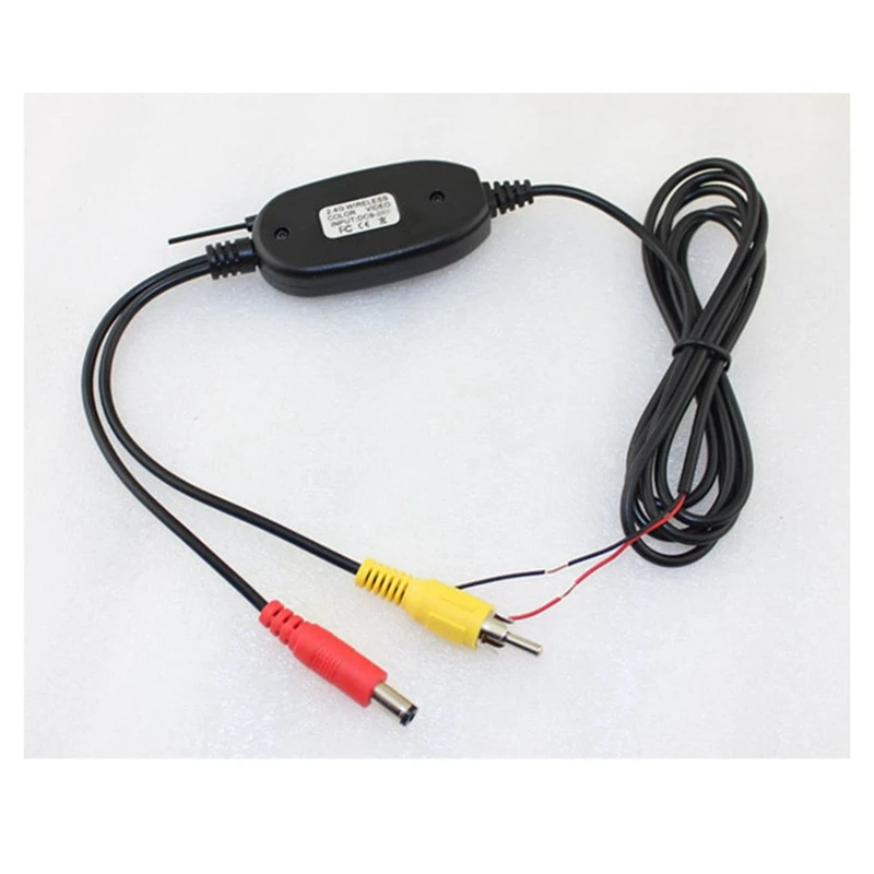 2.4GHZ Wireless Video Transmitter Receiver For Car DVD Monitor WIFI Reverse Rear Backup View Camera wireless video adapter