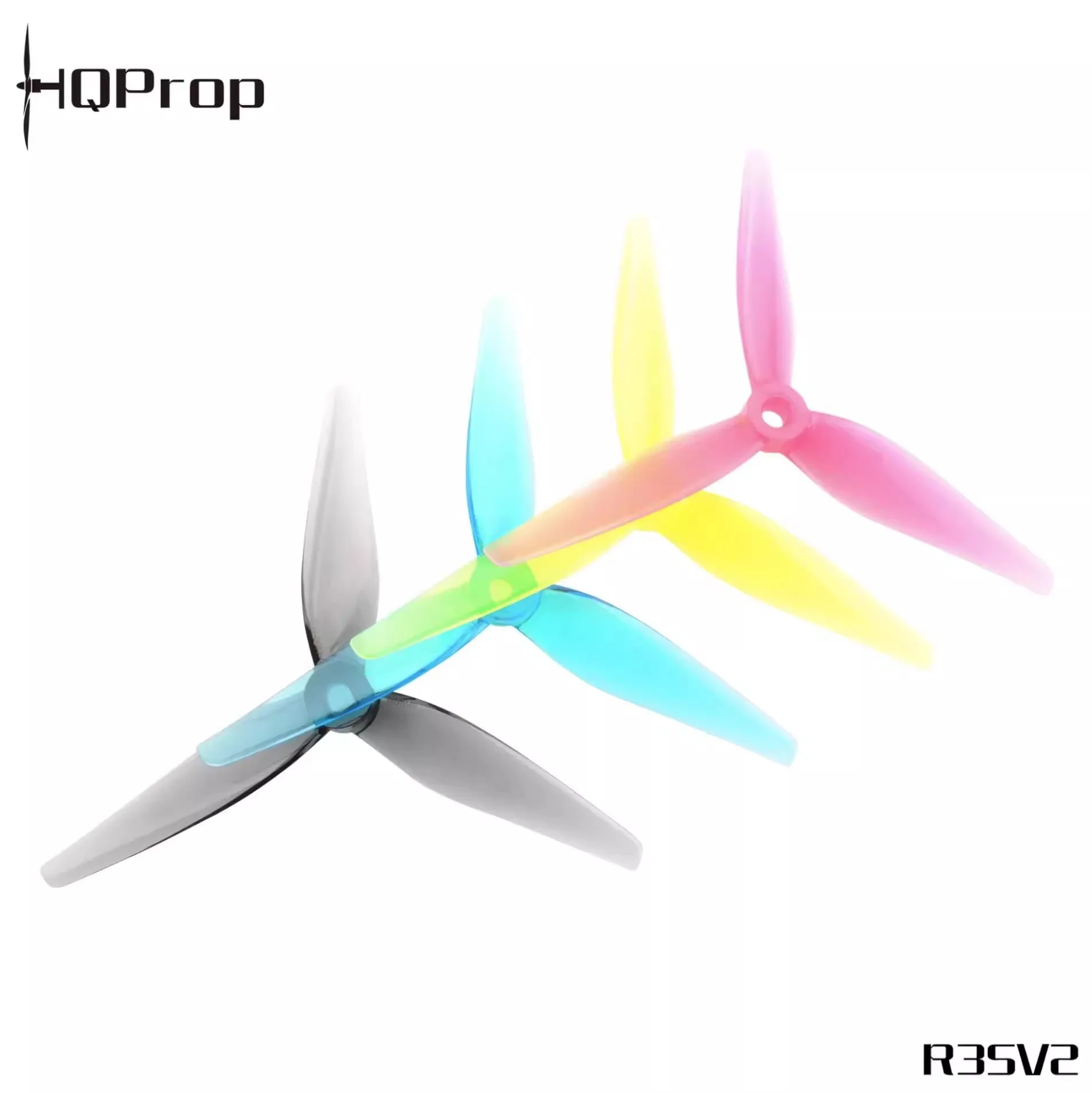 

8PCS/4CW 4CCW HQProp 5135 V2 R35V2 Poly Carbonate 5Inch 5.1X3.5X3 3-Blade propeller compatible GEPRE TBS FPV Racing Drone