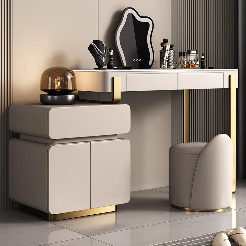 

Modern light luxury and simple slate dresser bedroom small-sized closet integrated ins air-soft designer furniture