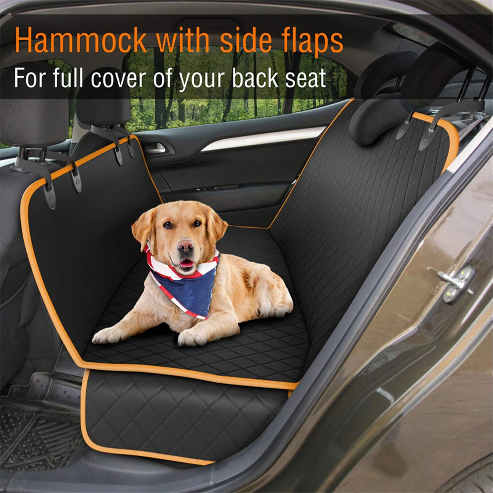 

Dog Car Seat Cover Waterproof Pet Travel Dog Carrier Hammock Car Rear Back Seat Protector Mat Safety Seat Cover For Dogs