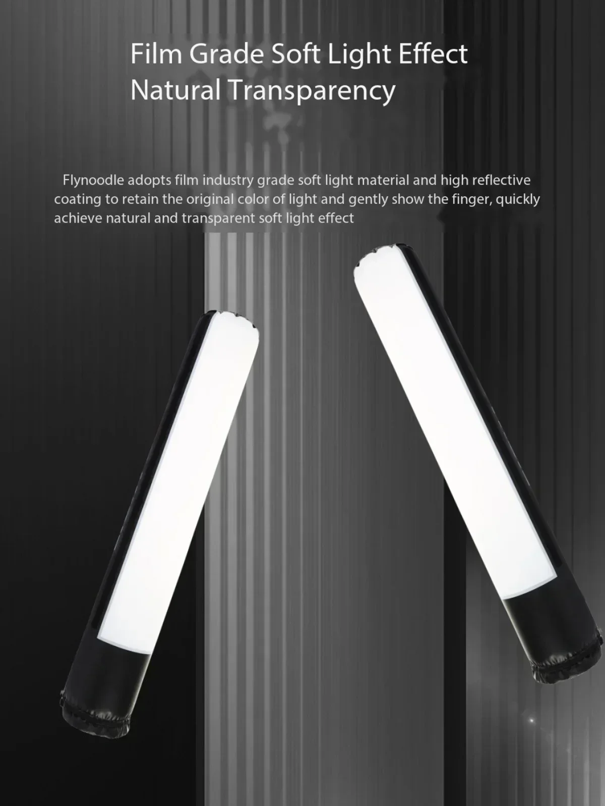 Air Tube Inflatable Softbox for Aputure Nanlite Godox ZHIYUN COLBOR Video Light Diffuser Accessories