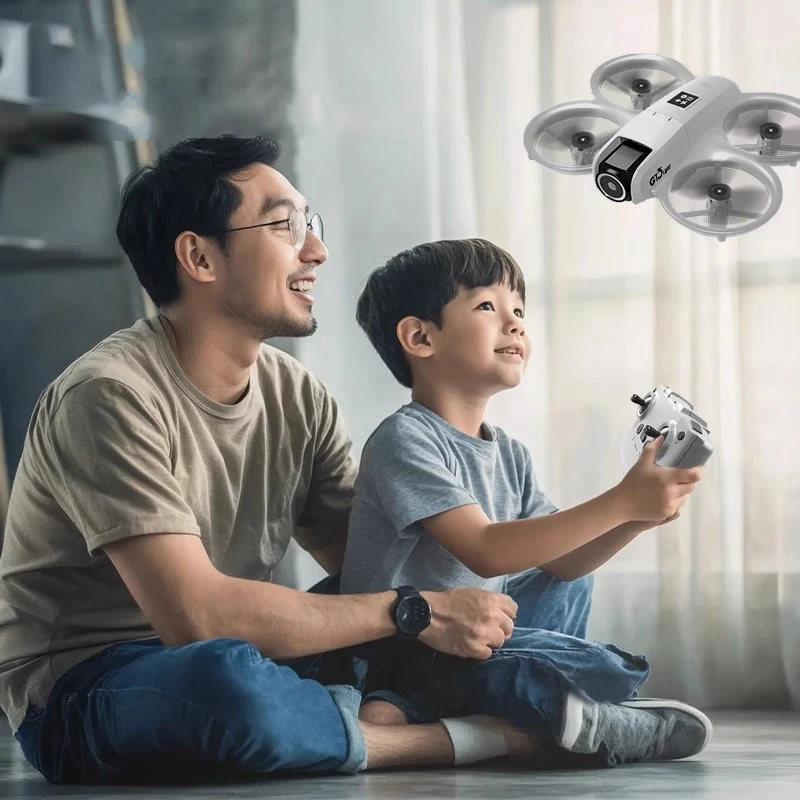 T3/GT3 HD 미니 초경량 드론 광학 흐름 및 와이파이 이미지 전송 장애물 회피 원격 제어 쿼드콥터 장난감