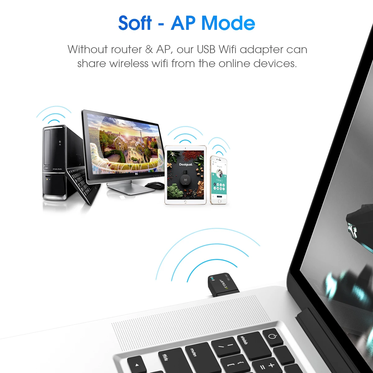 1900Mbps USB 3.0 WiFi adapter dual-band network La... – Vicedeal 1900Mbps USB 3.0 WiFi adapter dual-band network La... – Vicedeal