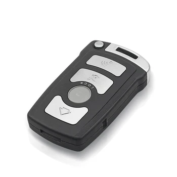 Chiave telecomando per BMW serie 7 E65 E66 ID46 7953 CHIP HU92 UNCUT CAS1 portachiavi a distanza 315/315LP/433Mhz /868Mhz 4 Chiave telecomando per BMW serie 7 E65 E66 ID46 7953 CHIP HU92 UNCUT CAS1 portachiavi a distanza 315/315LP/433Mhz /868Mhz - KEYYOU con batteria per sistema CAS1 portachiavi a distanza 315 315LP 433Mhz 868Mhz per BMW
