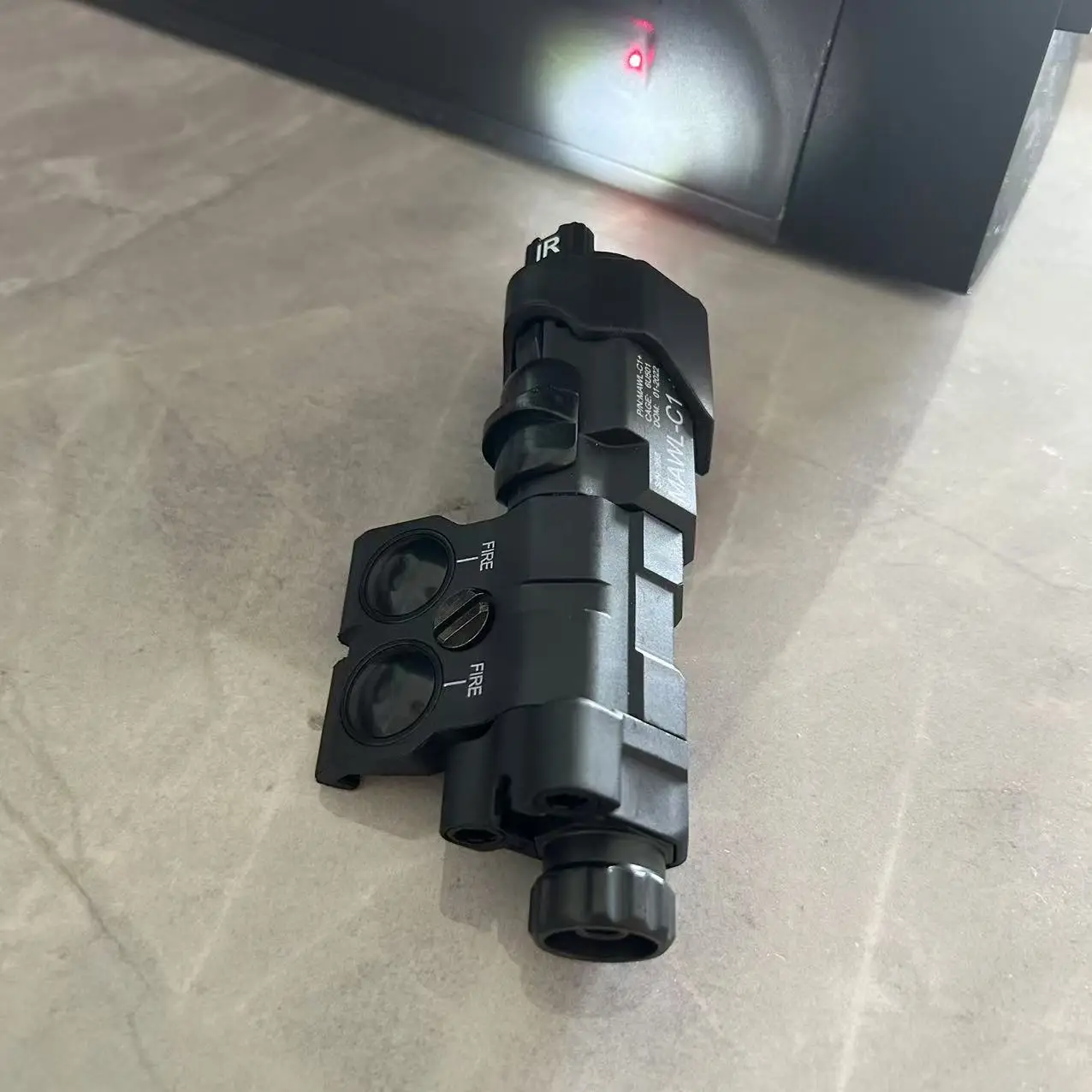 Tactical Flashlight 20mm Tactical PEQ A2 MAWL C1 Dummy Laser Flashlight Airsoft Weapon Decorative Box No function Fit hunting Airsoft Accessories