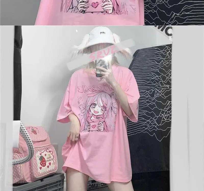 Y2K Anime Kawaii Top 4