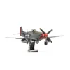 P-51D 3D Metal Puzzle model kits DIY Laser Cut Puzzles Jigsaw Toy 4