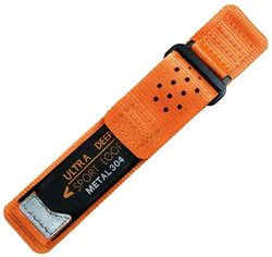 Premium Nylon Sports Band - Versatile 20mm/22mm Strap for 20mm universal (210O)
