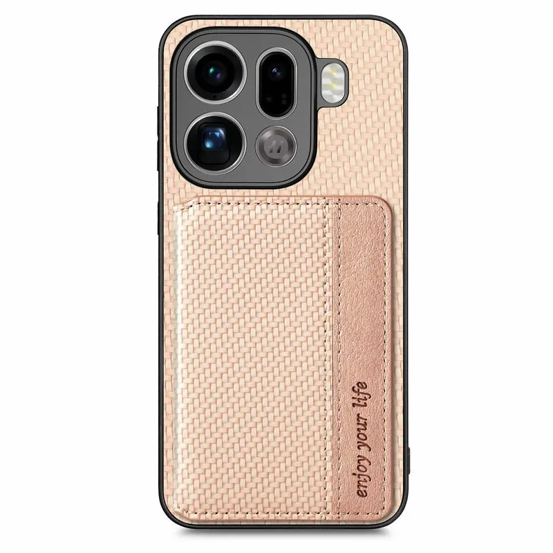 Luxury RFID Leather Wallet Case with Magnet Back Cover for OPPO Find X9 Ultra 5G