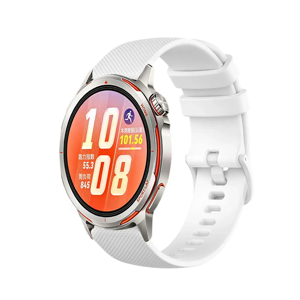 Silicone Sports Wristband for Huawei Watch GT Runner - Fashionable 22/20mm Strap