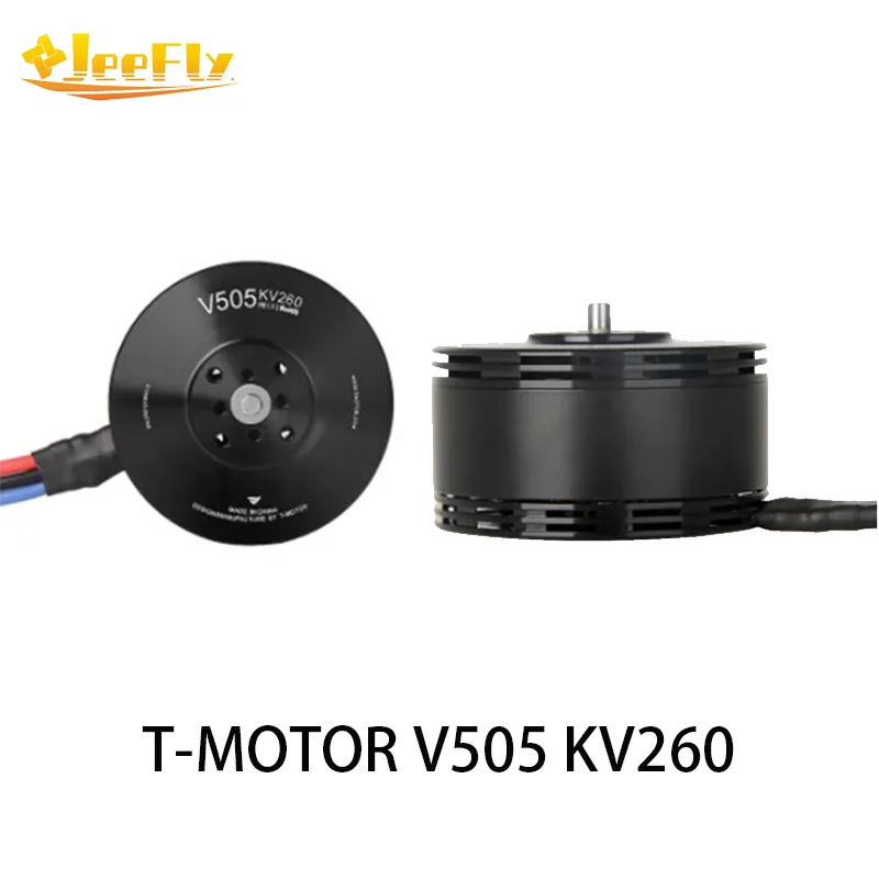 V505 T-MOTOR KV260 Вертикальный двигатель БПЛА с неподвижным крылом, 2500 Вт, мощность 180 с, продолжительность 52 А, ток 180 с, долговечность для беспилотных летательных аппаратов