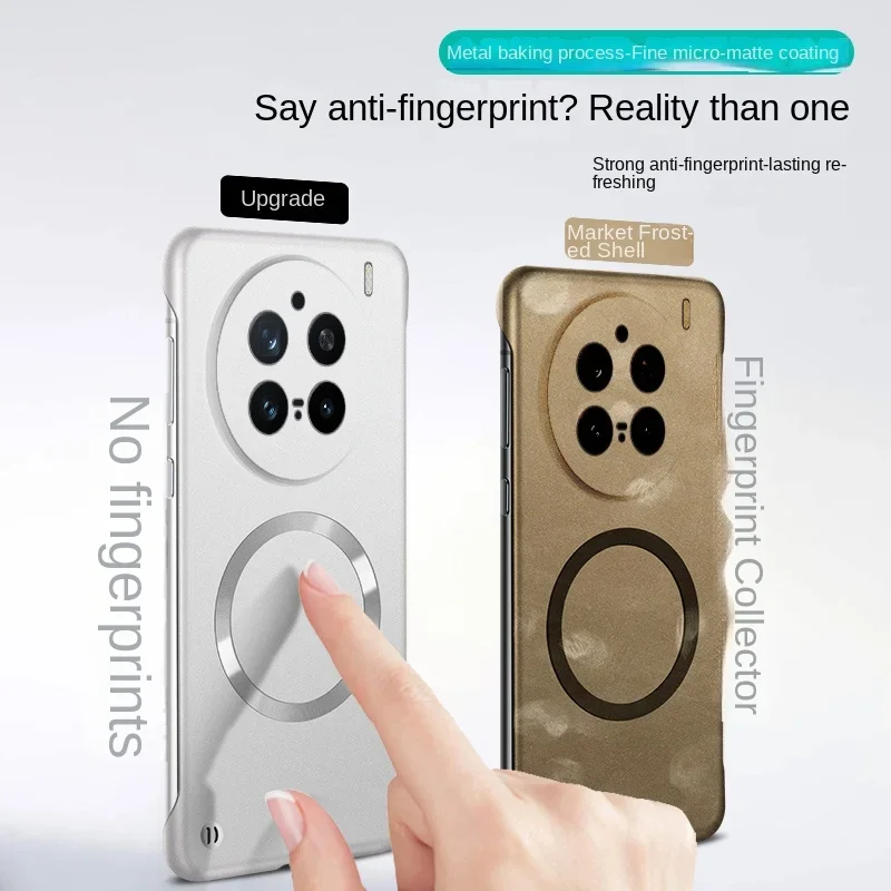 Luxury Ultra Thin Metallic Frameless Magnetic Case - Fashionable Protective Cover