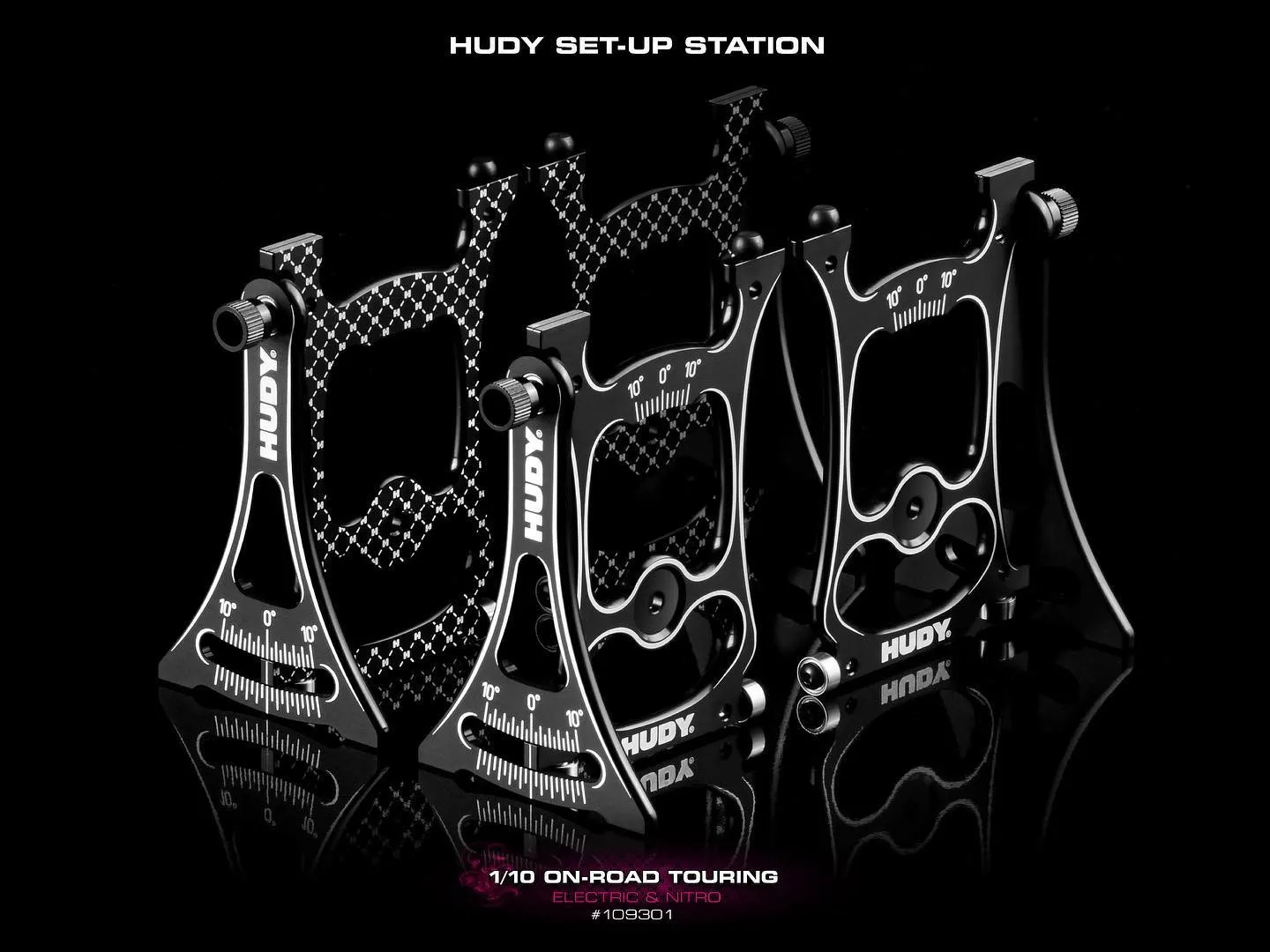 HUDY 1/10 Touring Car Set-up Station 30 Year Anniversary Edition [109301] 3