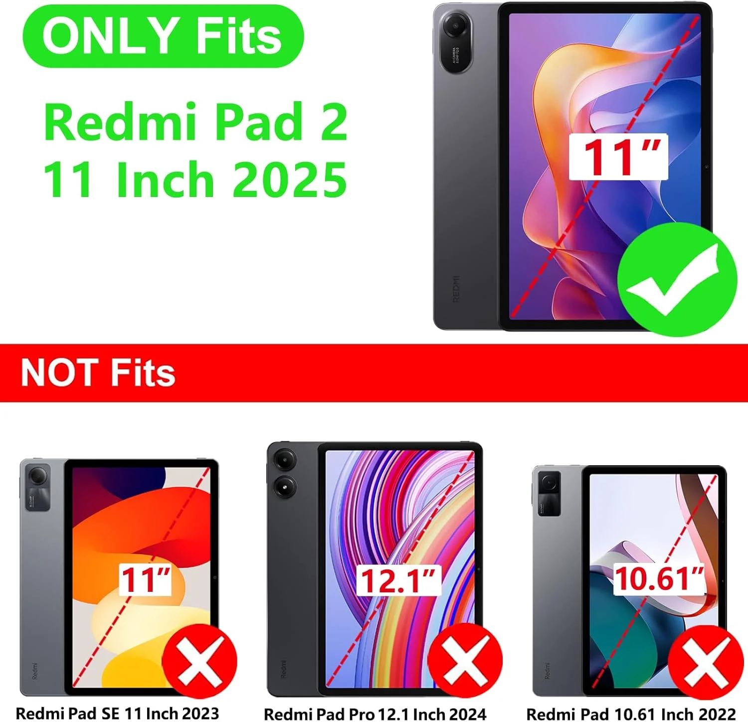 Premium 360° Rotating Stand Case with Sleep/Wake Function