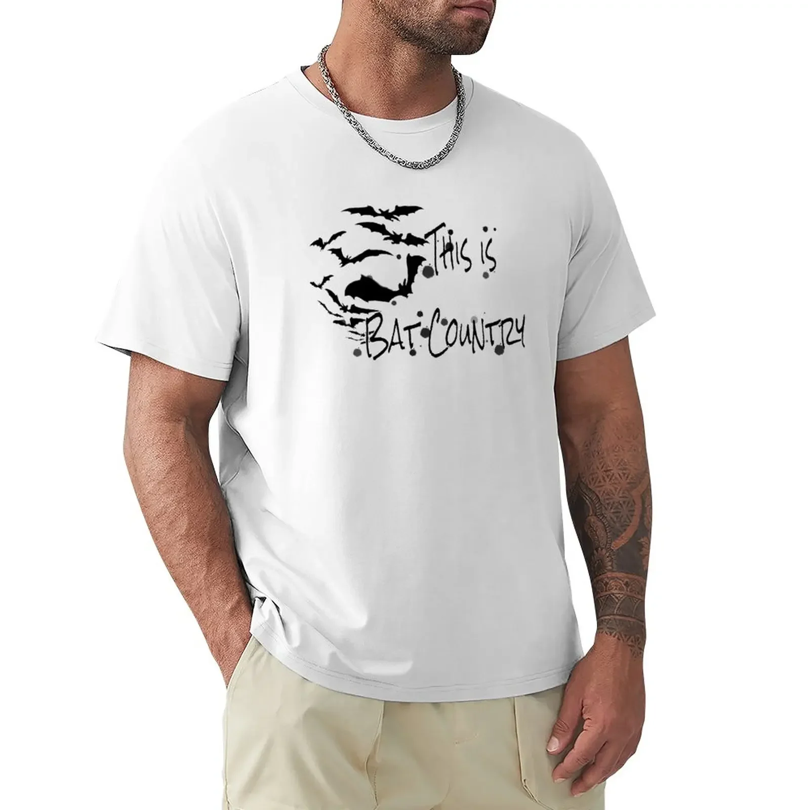 

Bat Country V1 T-Shirt customs design your own customizeds t shirt men anime tees hippie clothes funny t shirts for men