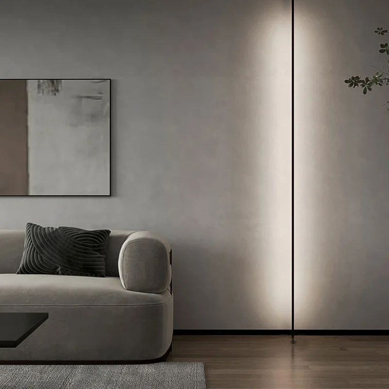 Skyline LED Steel Strip Light Living Room Modern Minimalist Creative Line Light Corridor Surface Mounted Without Main Lighting