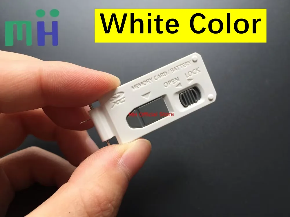 白色) 新しいパナソニック LX7 ライカ D-Lux6 バッテリーカバー蓋ドア