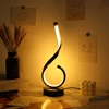 1PC Compact Modern Ironwork USB Three-color Dimming Desktop Decorative Lamp 3