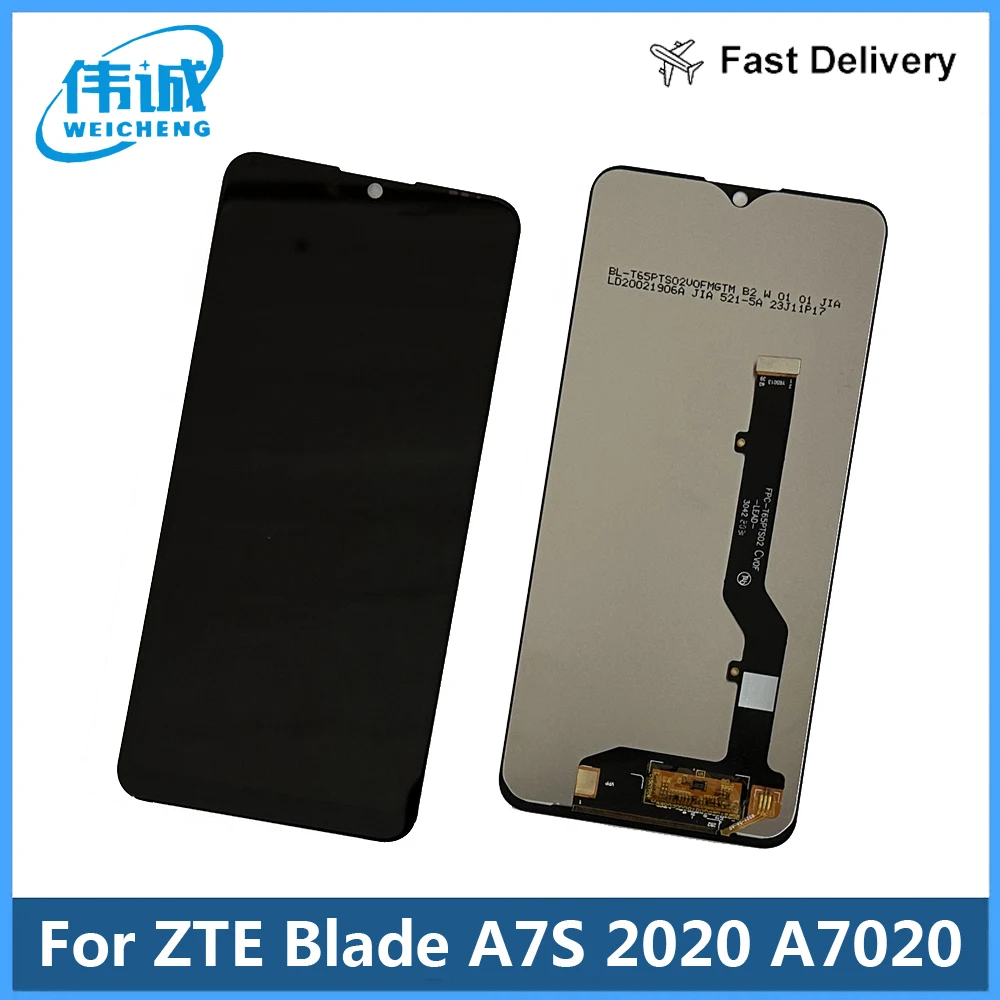 

Tested LCD For ZTE Blade A7s 2020 A7020 A7020RU LCD Display Touch Screen Digitizer For ZTE BLADE A7S 2020 LCD With Sensor