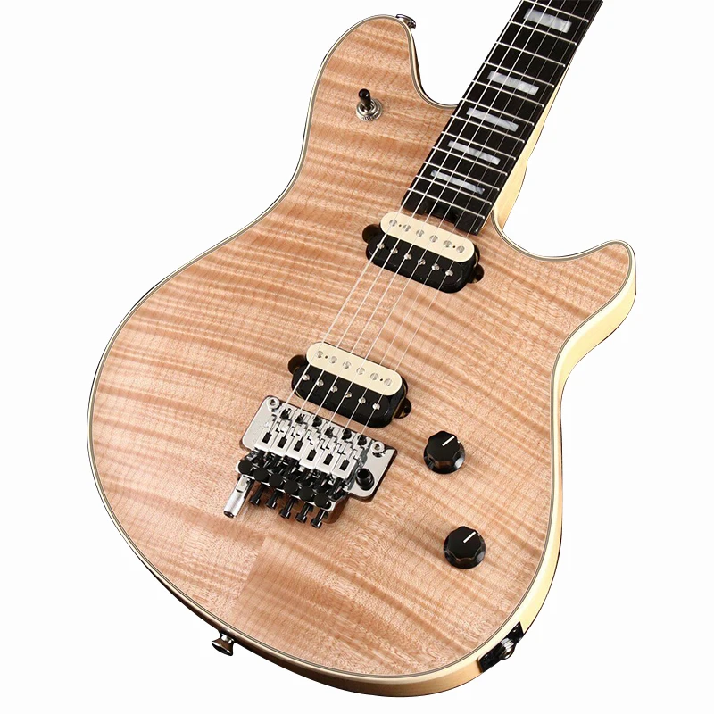 

Wolfgang USA Ebony Flame Top Natural Electric Guitar