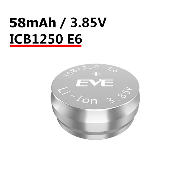 1-4Pcs 3.85V 58Mah Icb1250 Batteria Agli Ioni Di Litio Per Samsung Galaxy Buds Pro Sm-R190 Ns1250 / Galaxy Buds 2 /Buds2 Pro Sm-R177 Auricolare