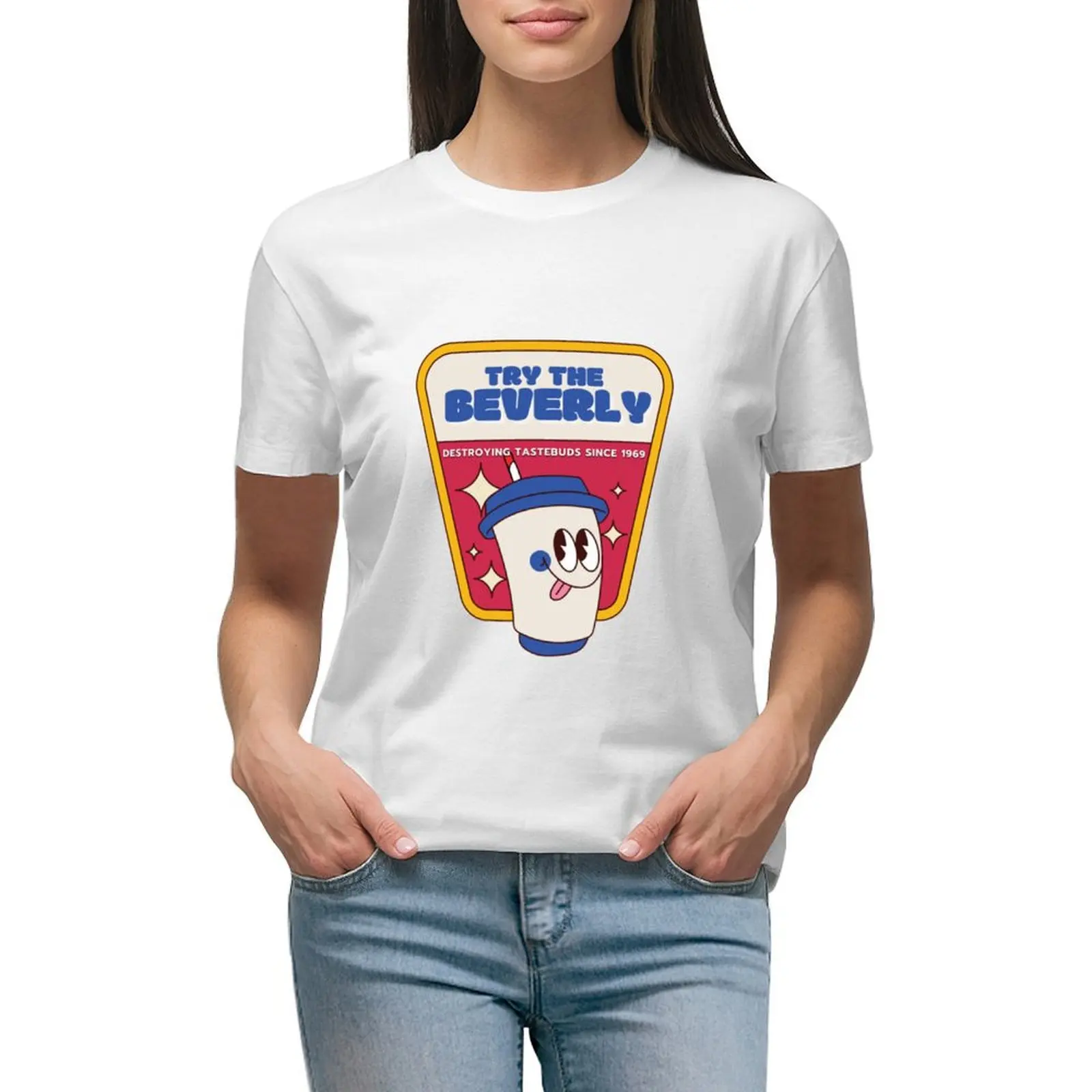 

Epcot T-ShirtThe Beverly Drink T-shirt kawaii clothes anime clothes korean fashion cat shirts for Women