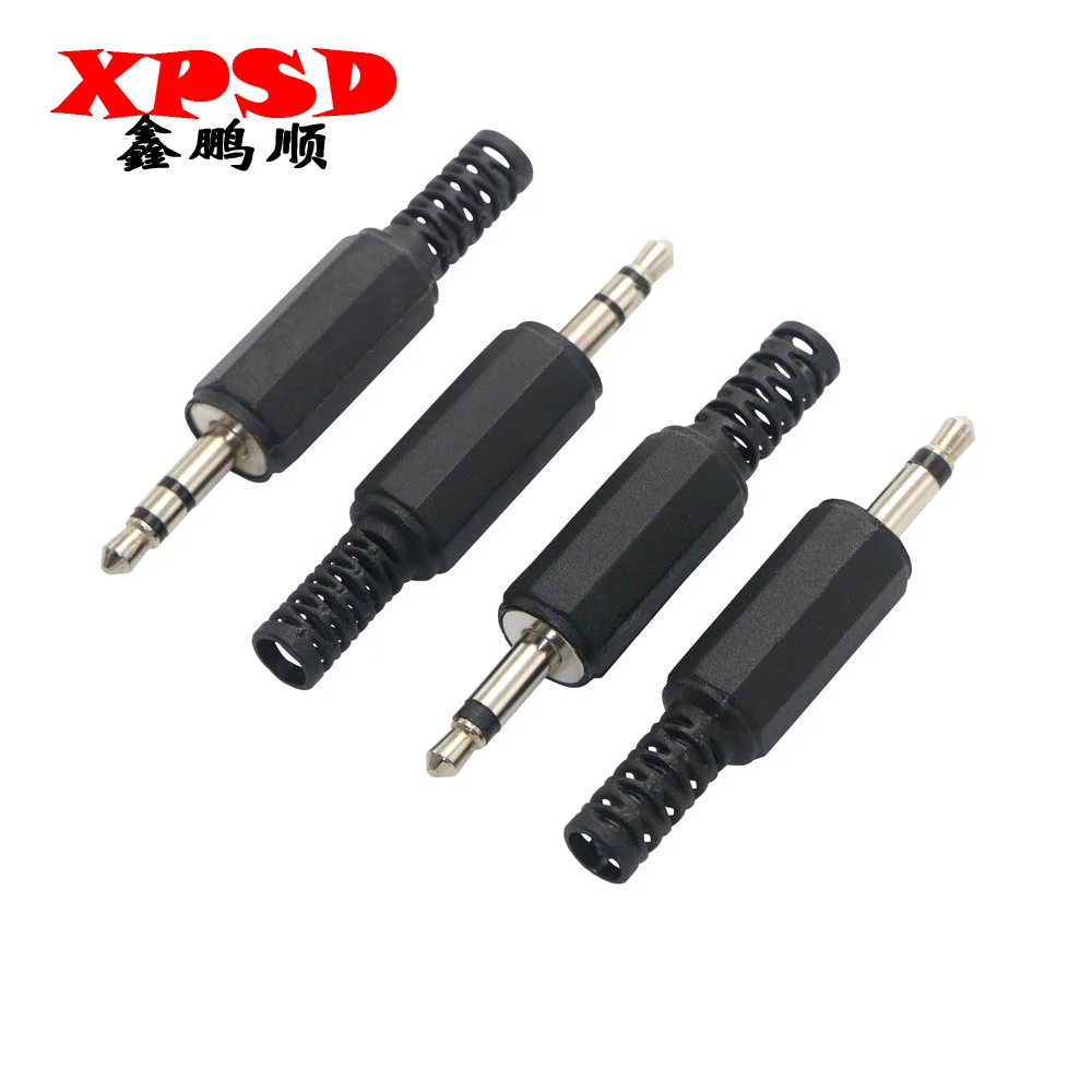 

2.5mm 3.5mm Audio Male Plug Jack Mono Dual Channel Balance Plug For Microphone Headphone Connector Audio Plug Earphone Socket