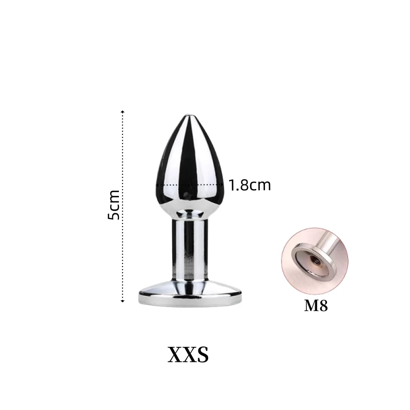 Sexy Long Short Pure White Fake Tails Anal Sex Toys for Fetish BDSM Slave Bondage Prostate Massager Butt Plug Adult Stores