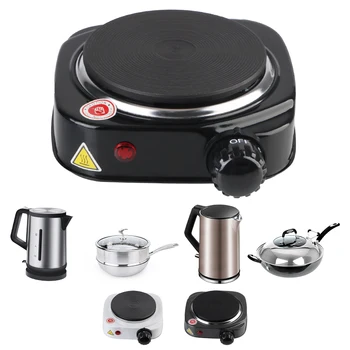 Multifunctional Kitchen Appliance Mini Electric Heater Stove Hot Cooker Plate Milk Water Coffee Heating Furnace 500W 220V 1