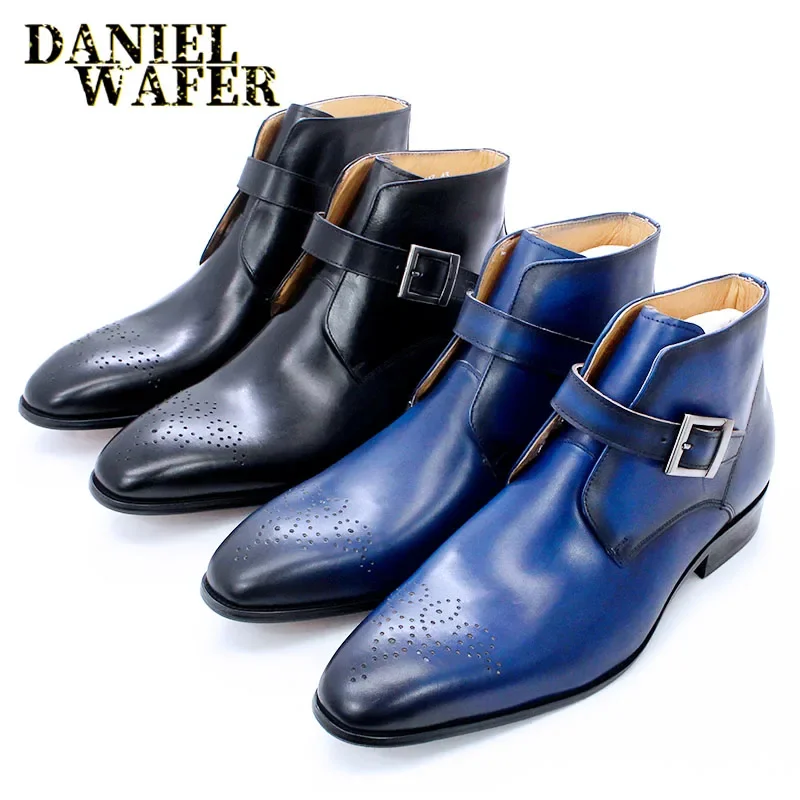 Mens Boots Chelsea Boots Dhgate Premium Leather Chelsea Boots For