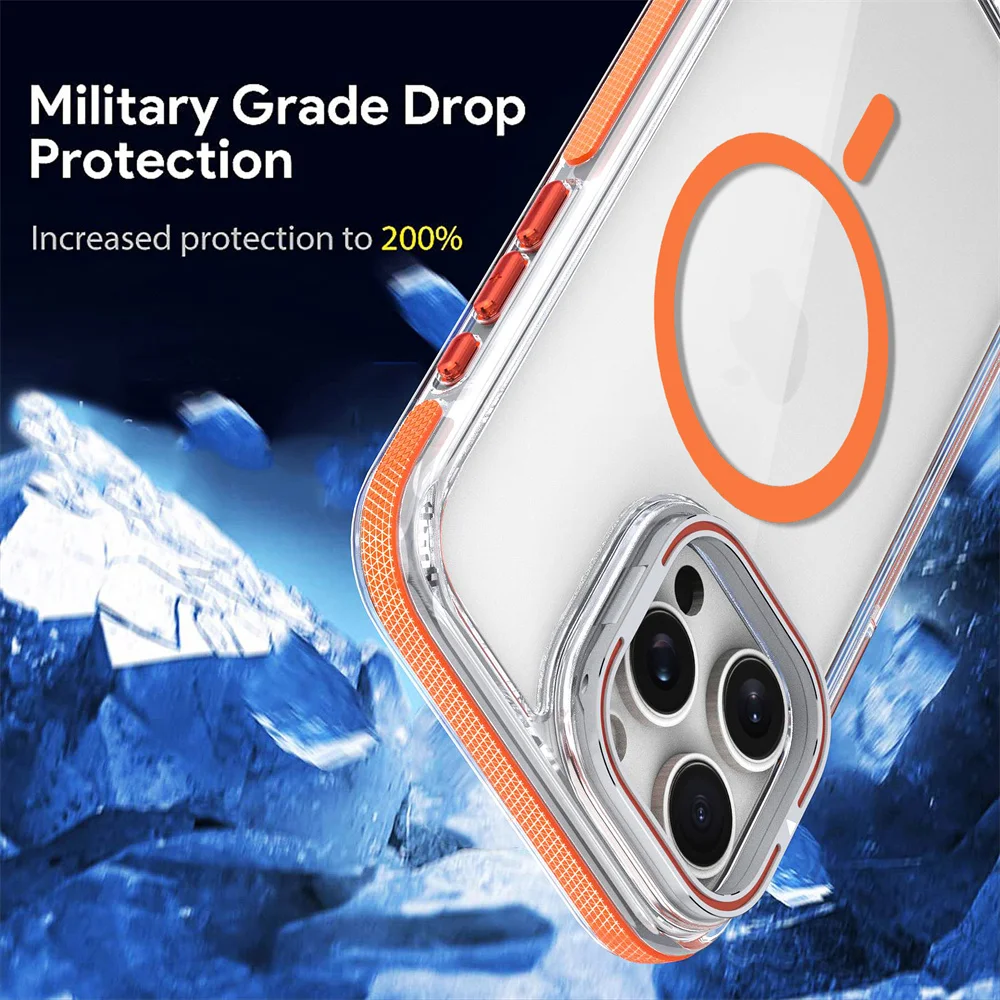 Military Grade Phone Case With Camera Stand For Iphone Series_voghion.com